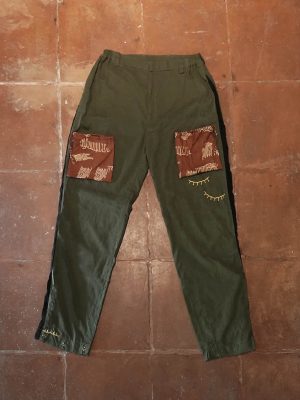 SERUPA Upcycled Pants Green – AKSU x ARTUPDAYRUS