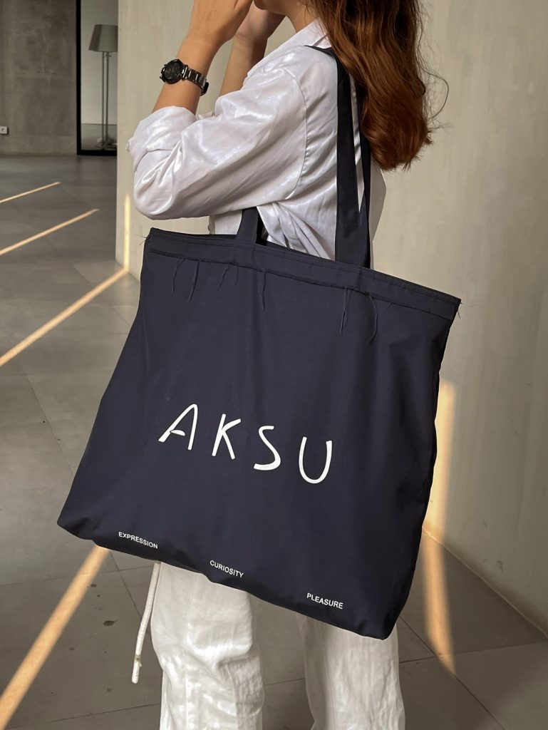 AKSU TOTE 01 - Navy