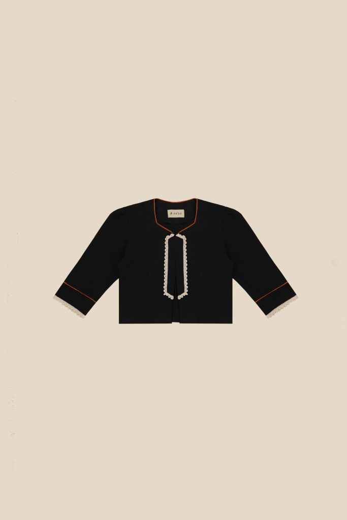 SAHAKARI - KIFU Top Black