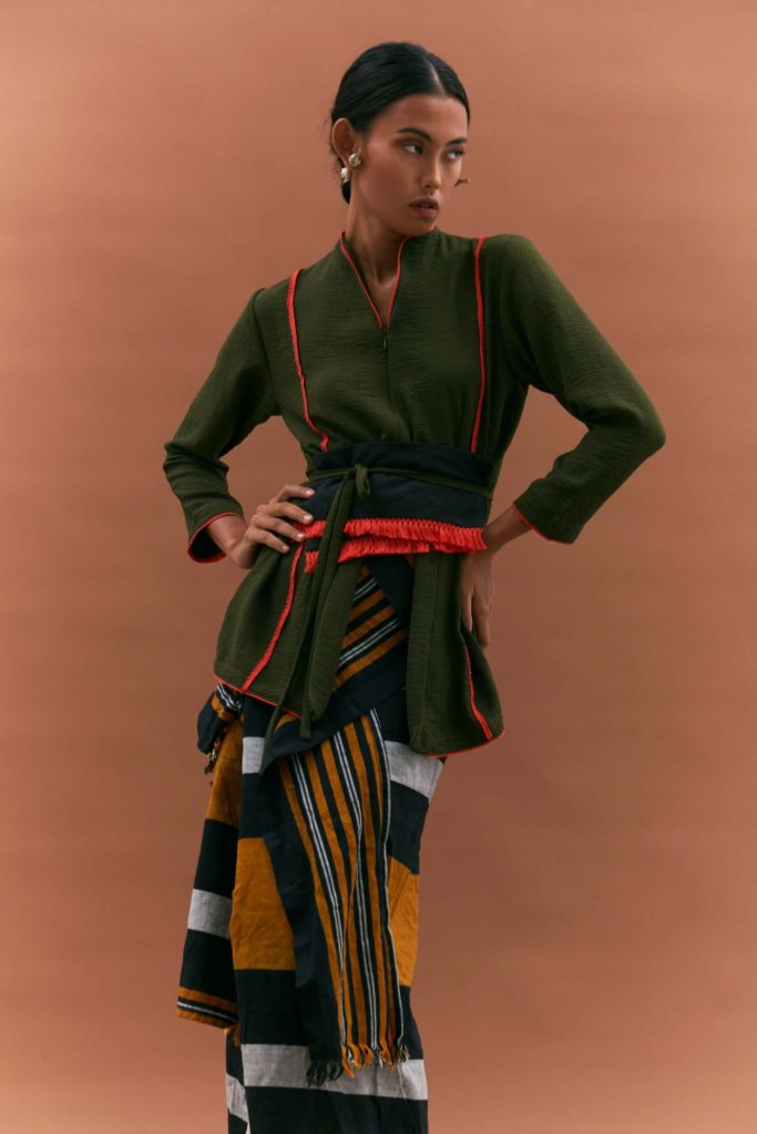 SAHAKARI - HULI Top Green